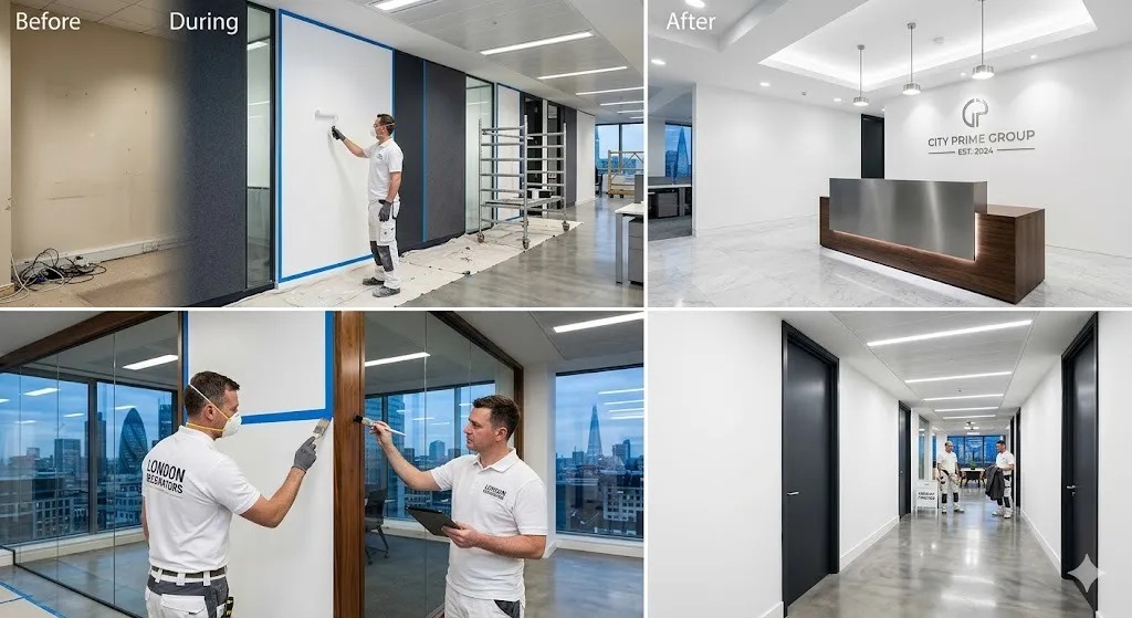 Commercial Painting service in London Borough of Islington - Islington Painters