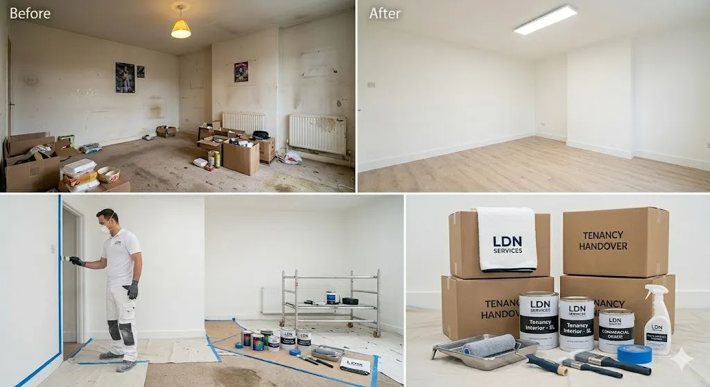 End Of Tenancy Painting service in London Borough of Islington - Islington Painters