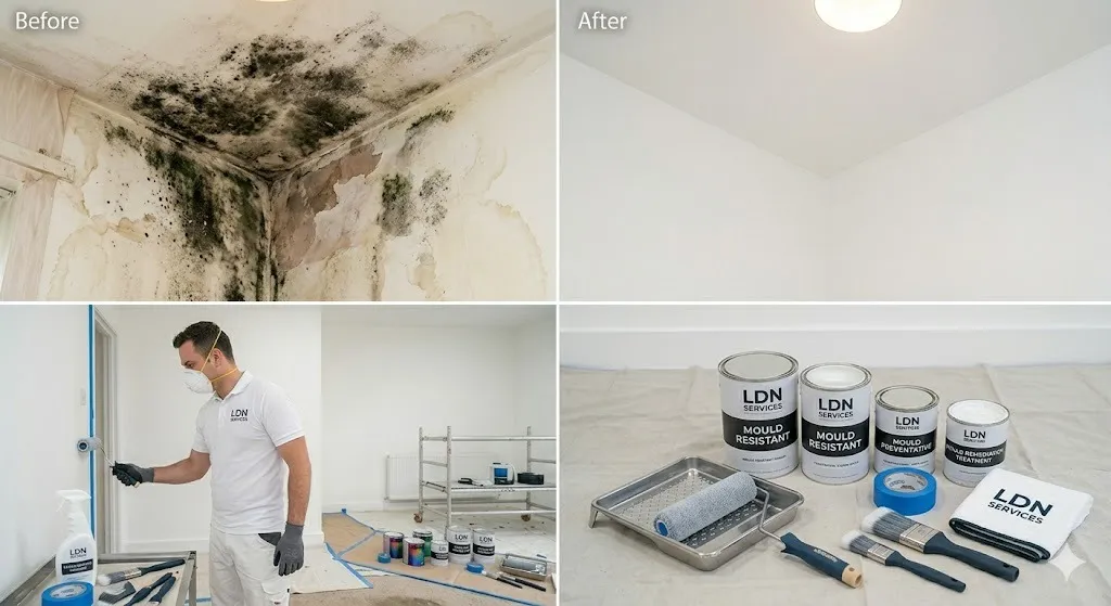 Mould Stain Painting service in London Borough of Islington - Islington Painters